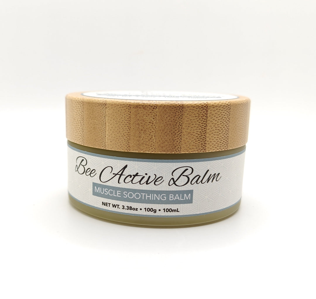 Bee Active Balm against white background | Muscle Balm | Colorado Skincare