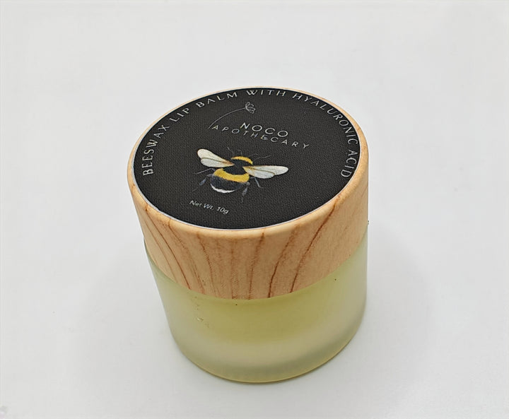 Beeswax Lip Balm against white background | Noco Apothecary | Colorado Skincare