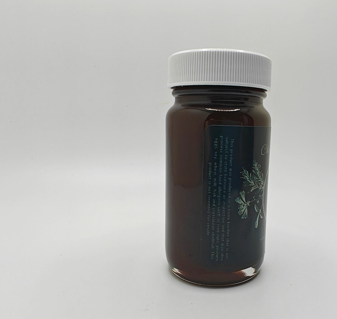 Chaga honey against white background | Raw Local Honey | NoCo Apothecary 