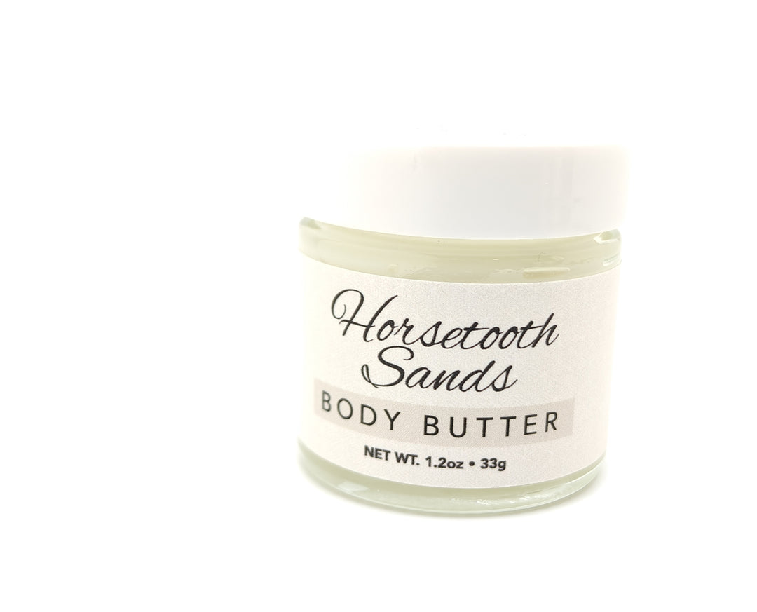 Front view of Horsetooth Sands Body Butter mini against white background | NoCo Apothecary | Natural Lotion